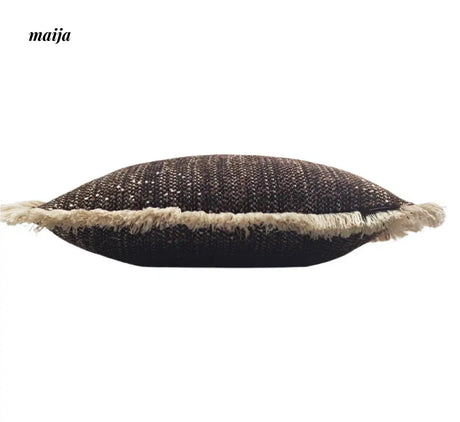 HOUSE OF YINN Retro Ethnic Wool Knitted Pillow Cushion from MOSE