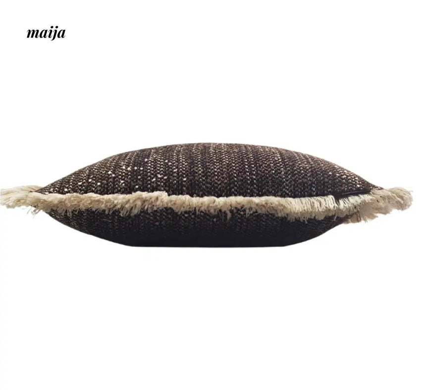 HOUSE OF YINN Retro Ethnic Wool Knitted Pillow Cushion from MOSE