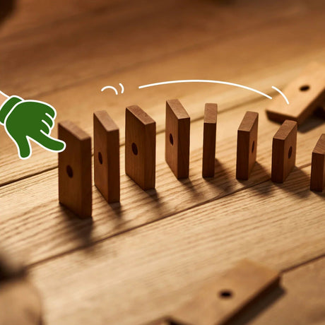 MUMO Hazel Solid Wood Christmas Tree Decor from MUMO