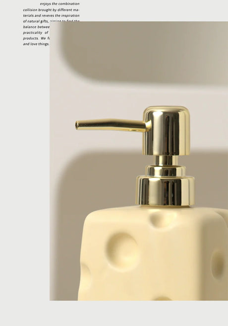 LENYVASEN Soren Shampoo Ceramic Container from LENYVASEN