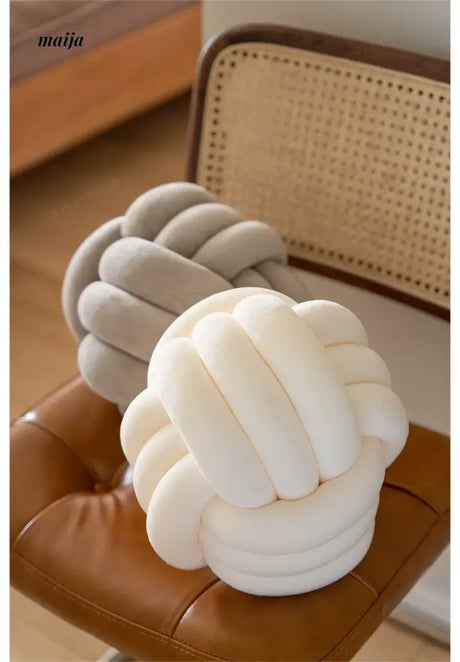 MISTYWOOD Creative Knot Rope Sofa Pillow from MISTYWOOD