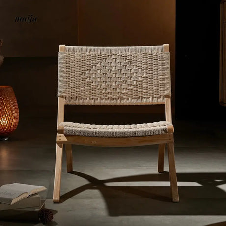 RATTAN CRAFTSMAN Folding Rattan Chair from RATTAN CRAFTSMAN