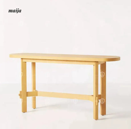 Lowri Solid Wood Console Table from maija