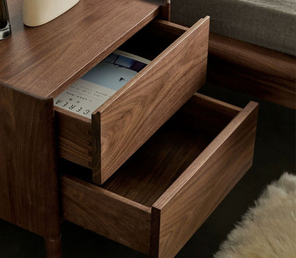 Keiko Solid Wood Bedside Table from maija