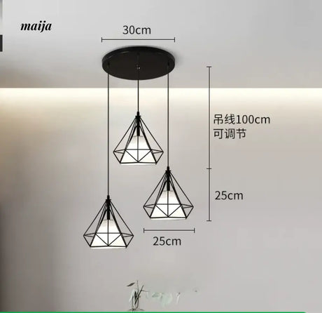 GVG Diamond Cage Ceiling Pendant Lamp from GVG