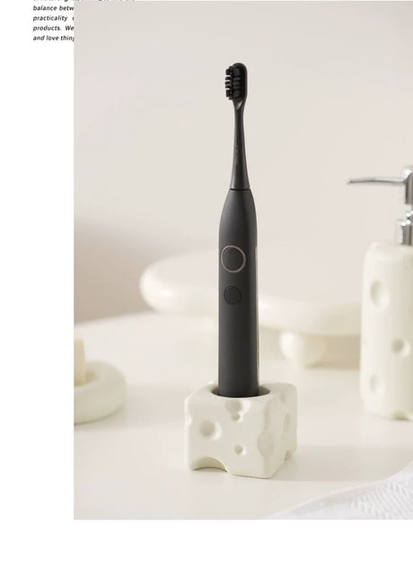 LENYVASEN Remy Cheese Ceramic Toothbrush Rack from LENYVASEN