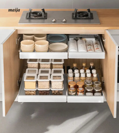 LAZYCORNER Pull Out Storage Tray from maija