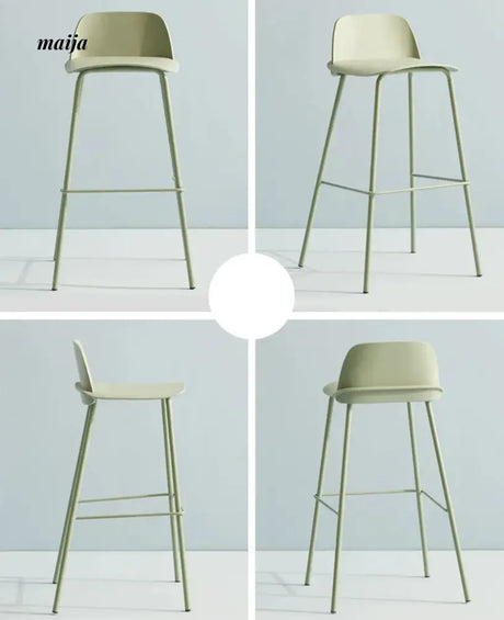 (Set of 2) Evie Pastel Bar Stool from maija