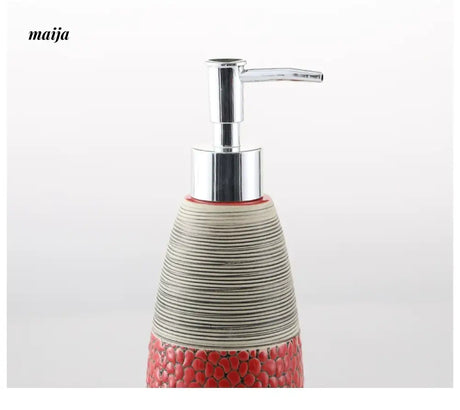 KULE HOME Ceramic Lotion Press Bottle from KULE HOME