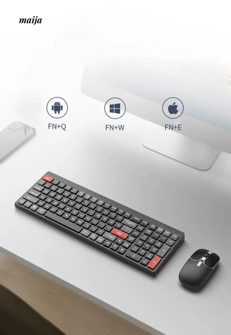Contrast Wireless Keyboard and Mouse Set from maija