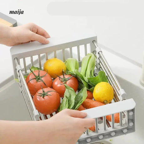 CAROTE Adjustable Kitchen Drying Rack and Storage System from CAROTE