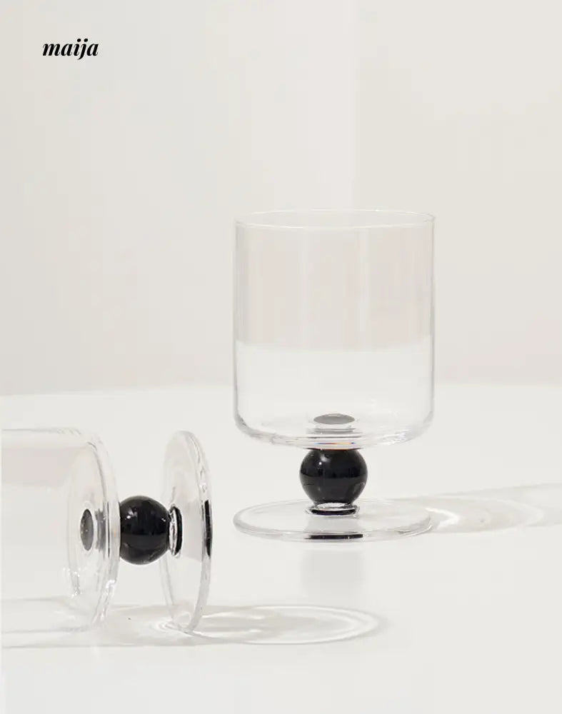 Magiela Black Ball Glass from maija