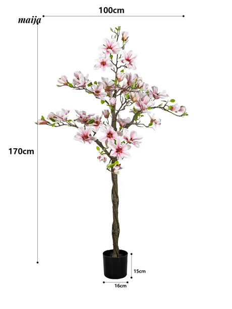 Artificial Magnolia Flower Plant from maija