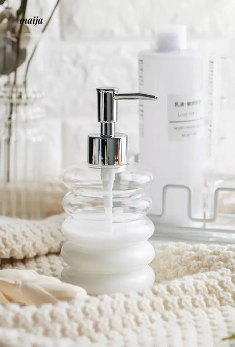 Epius Glass Soap Dispenser from maija