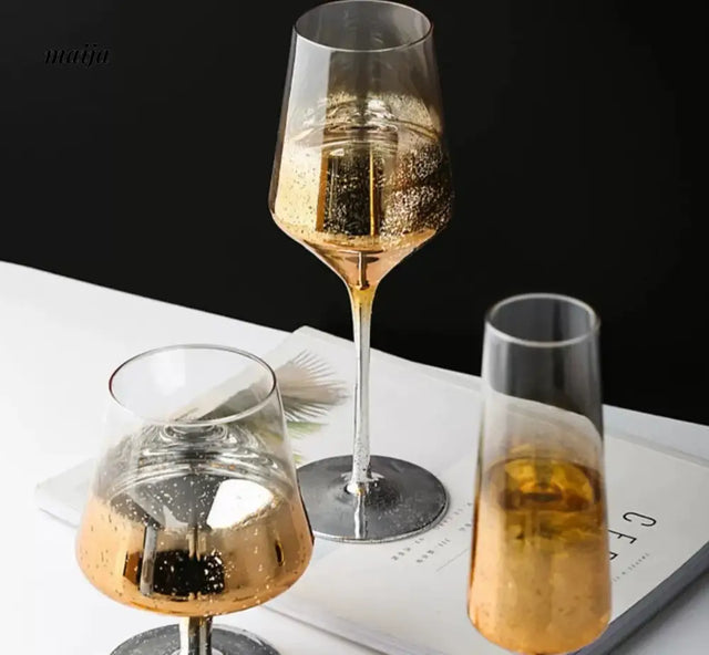 LIVETAI Starry Sky Wine Glass Set from maija