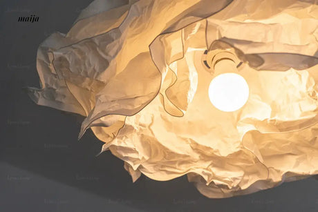 LYNN Japanese Cloud Paper Chandelier from Lynn's Lamp