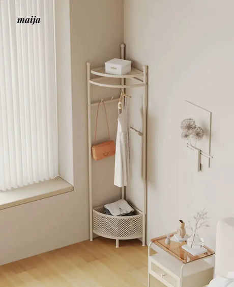 Miriam Coat Hanger with Basket from Kaiyashi