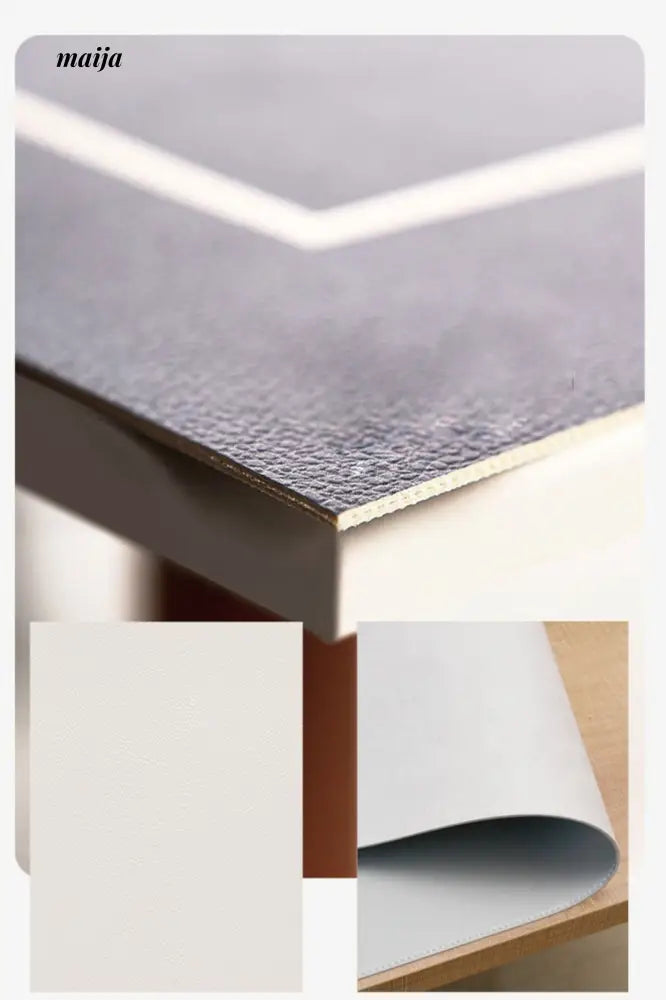 Oval Leather Placemat from maija