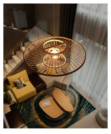 RUIXING Chloe Bamboo Ceiling Lamp from RUIXING