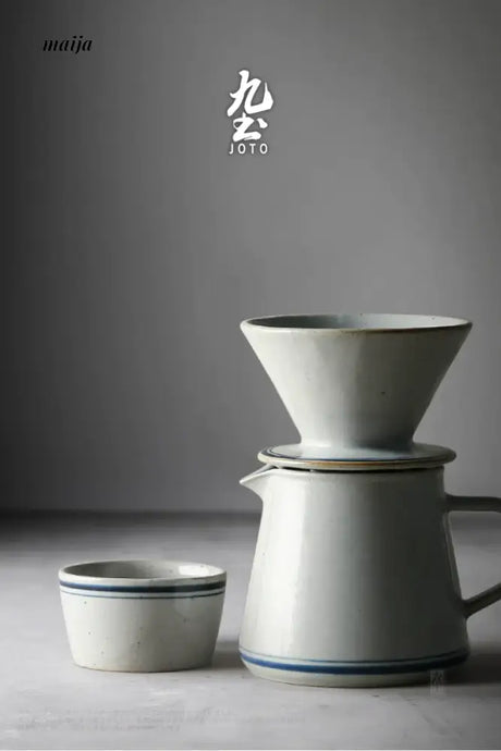 JOTO Ceramic Filter Pot V60 Coffee Hand Set from JOTO