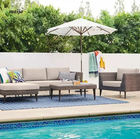 MUJU Java Waterproof Rattan Outdoor Sofa from MODENG