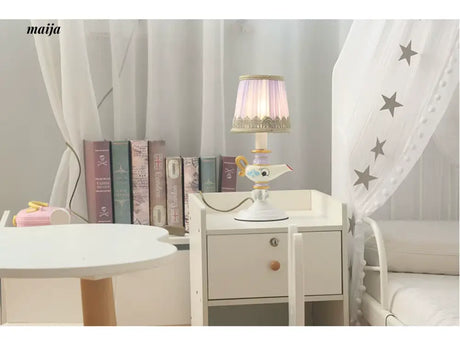 QXWD Princess Table Lamp Children's Room from QXWD