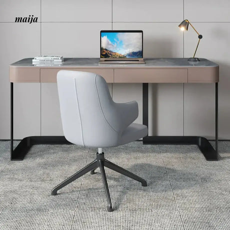 LATE AUTUMN Luxury Rock Board Desk with Chair Combination from LATE AUTUMN