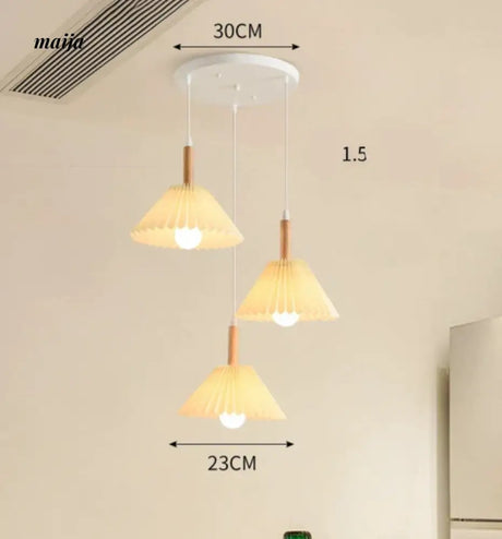 GVG Pleated Lampshade Pendant Lamp from GVG