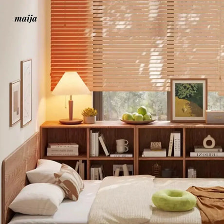 Japanese Tatami Solid Wood Platform Bed from AI