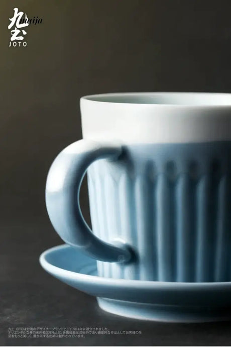 JOTO Eight Year Handmade Ceramics Couple Coffee Cup from JOTO