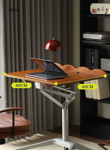 Cherry Wood Moveable Standing Desk from maija