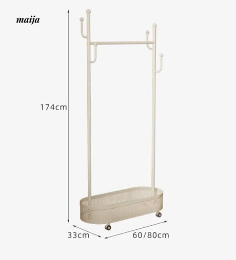 Marshall Load-Bearing Coat Hanger with Basket from AI