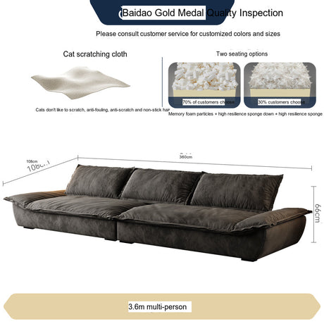 FASATI Jasper Cozy Ultra-Deep Sail Sofa from FASATI