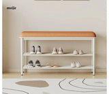 Shayla Cream Shoe Rack from Yeter