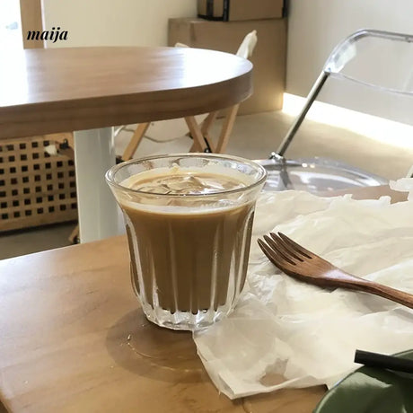 BANKE DIRTY Coffee Glass Cold Drink Cup from BANKE