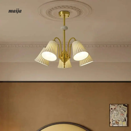NANCY French Ceramic Chandelier American Style from NANCY