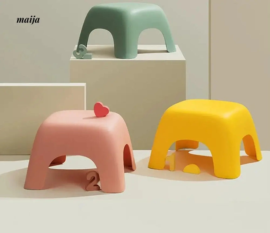 LIVETAI Nordic Children's Plastic Stool from maija