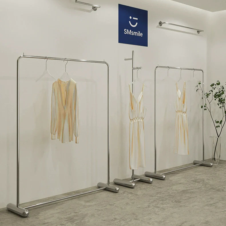 SM Finn Silver Clothing Hanger Stand from SM
