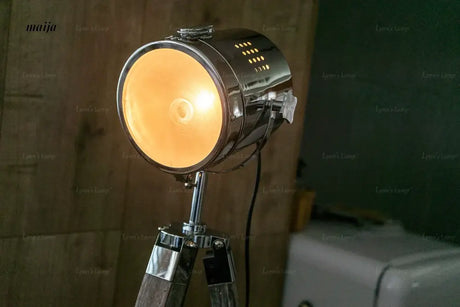 LYNN Tripod Wooden Floor Lamp from Lynn's Lamp