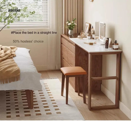 Dante Solid Wood Extendable Dressing Table from AI