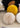 MISTYWOOD Yellow Plush Circular Decorative Pillow from MISTYWOOD