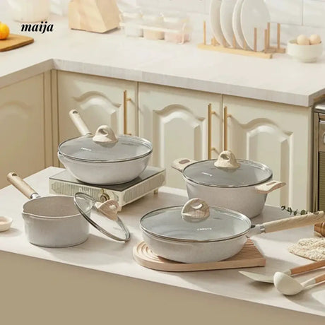 CAROTE Non-Stick Frying Pot Set for Home Use from CAROTE