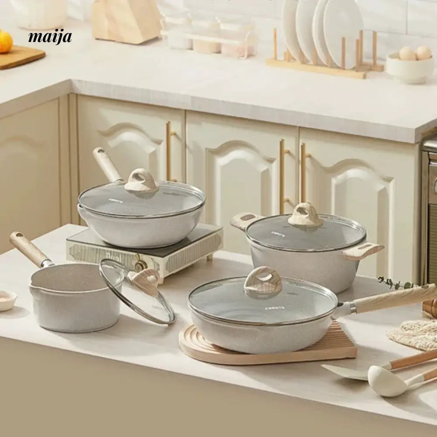 CAROTE Non-Stick Frying Pot Set for Home Use from CAROTE