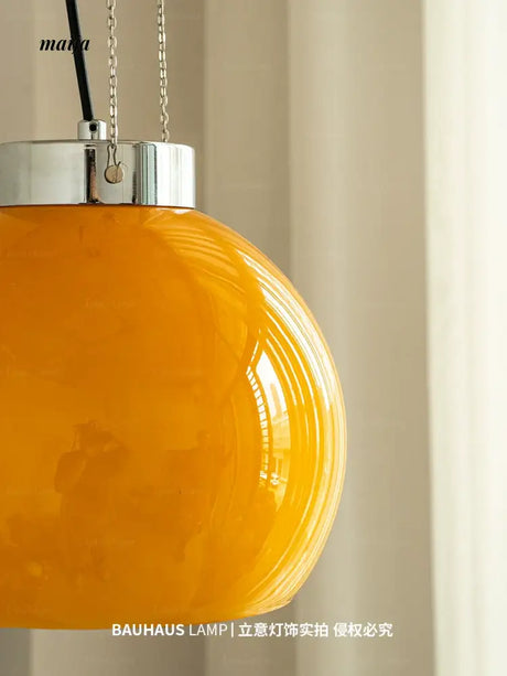 LYNN Retro Orange Ceiling Lamp from Lynn's Lamp