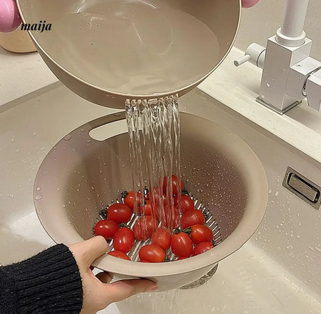 Dopamine Kitchen Drain Basket and Bowl from maija
