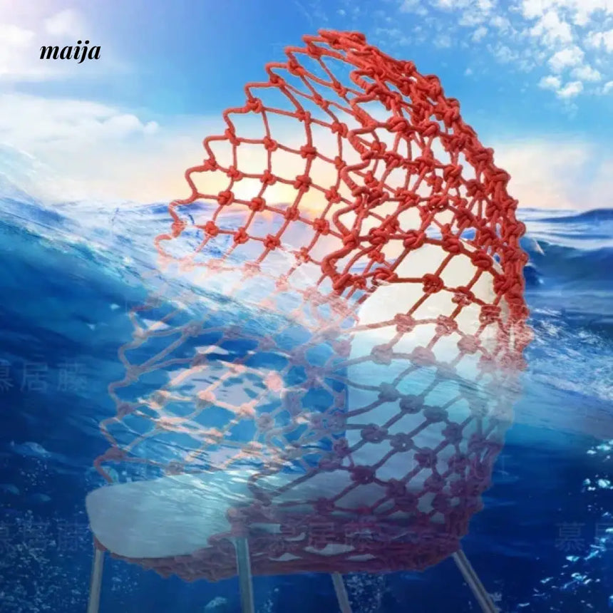 MUJU Fish Net Outdoor Single Sofa from MUJU