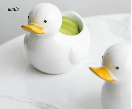 LIVETAI Creative Duckling Ceramic Bowl from maija