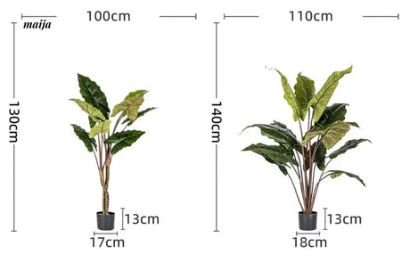 Artificial Rainbow Taro Plant from maija