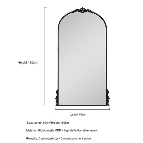 LANXESS Aveline Elegant Vintage Full-Length Floor Mirror from LANXESS
