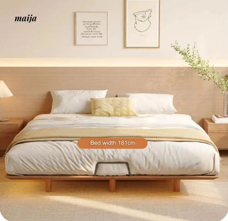 Curtis Solid Wood Platform Bed from AI